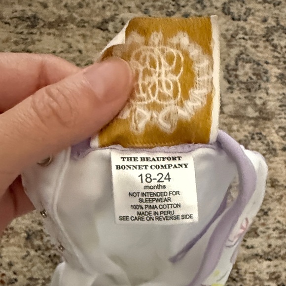 Beaufort Bonnet Rainbow Baby Romper- Size 18-24mos. - Picture 3 of 3